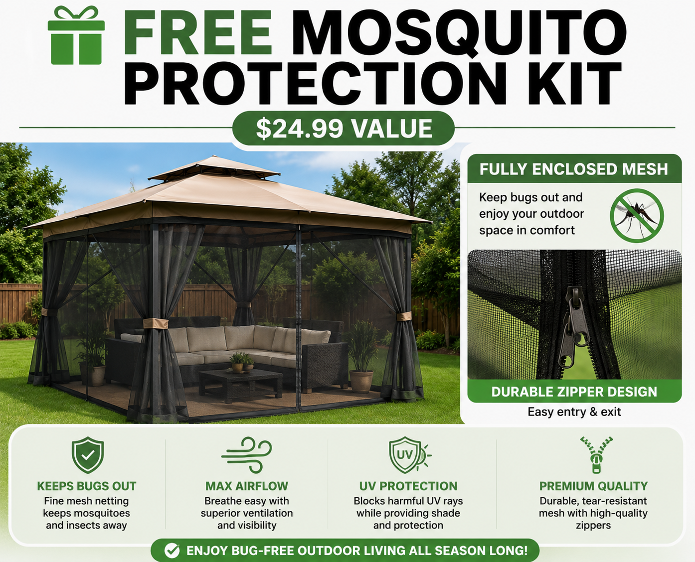 Mosquito Protection Kit